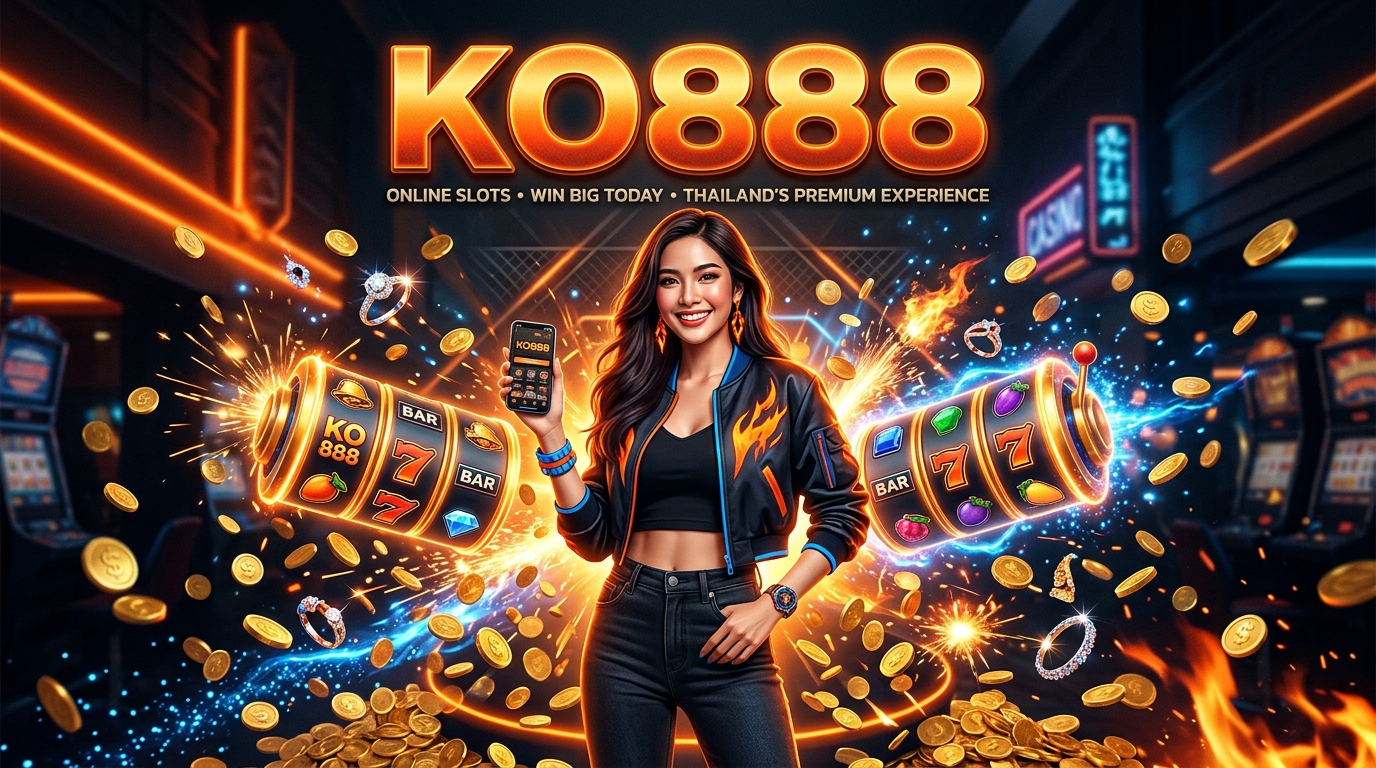 KO888 สล็อตเว็บตรง เกมแตกง่าย จ่ายหนัก ฝากถอนไม่มีขั้นต่ำ